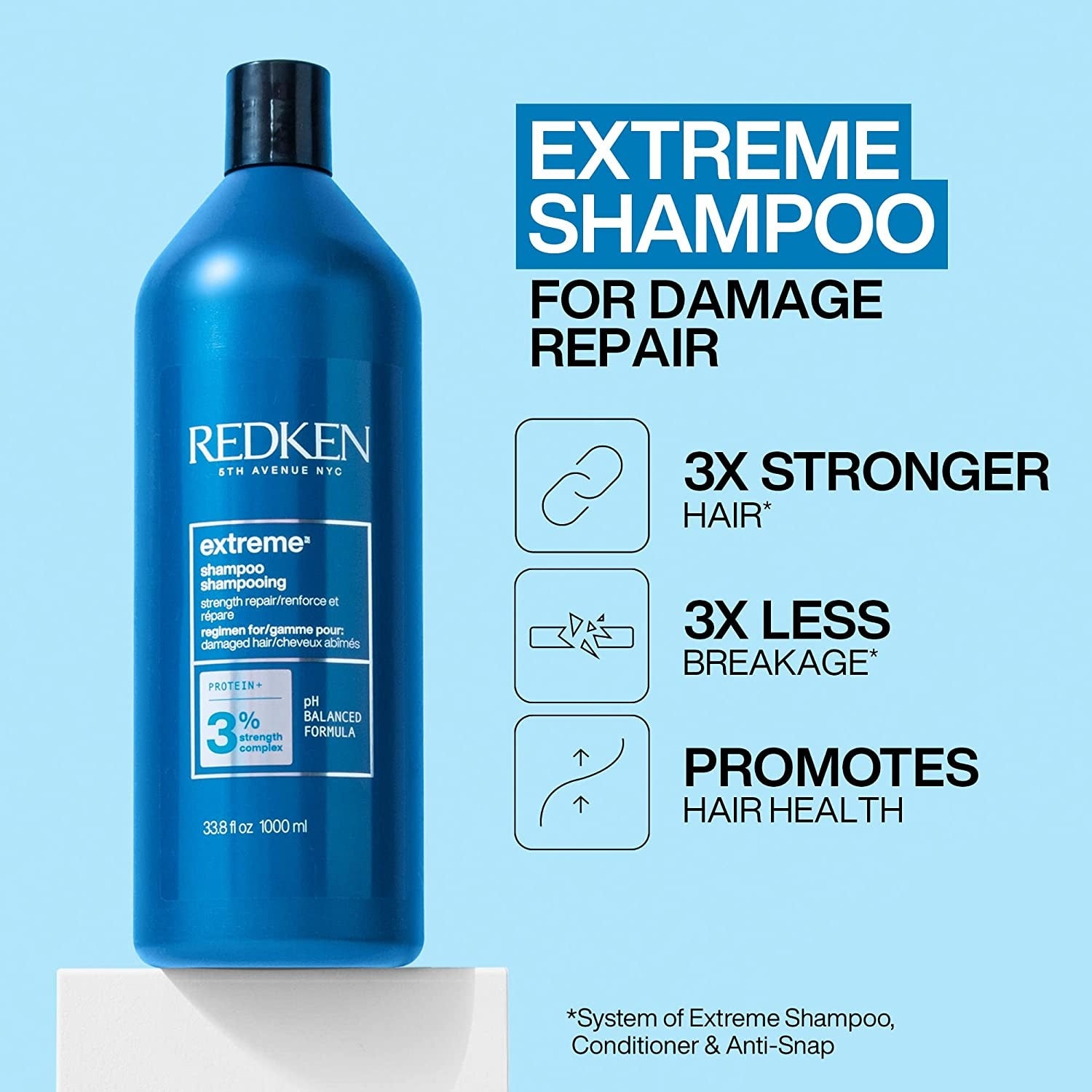 Shampoo Extremo Redken 1000ml