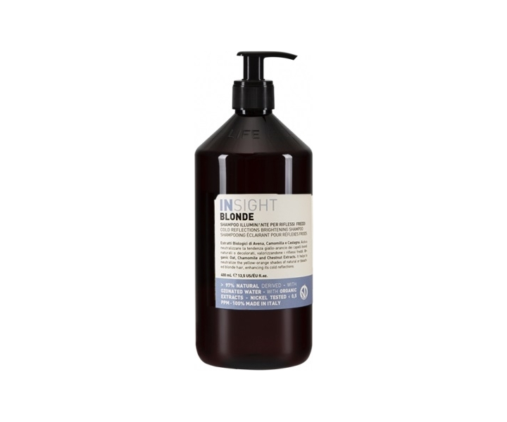 Insight Blonde Cold Reflections Brightening Shampoo