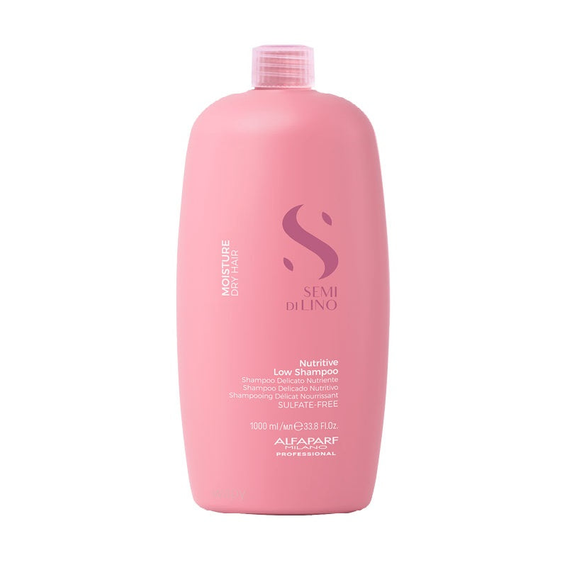 Alfaparf Milano Semi Di Lino Hair Nourishing Shampoo for Dry Hair 1000ml