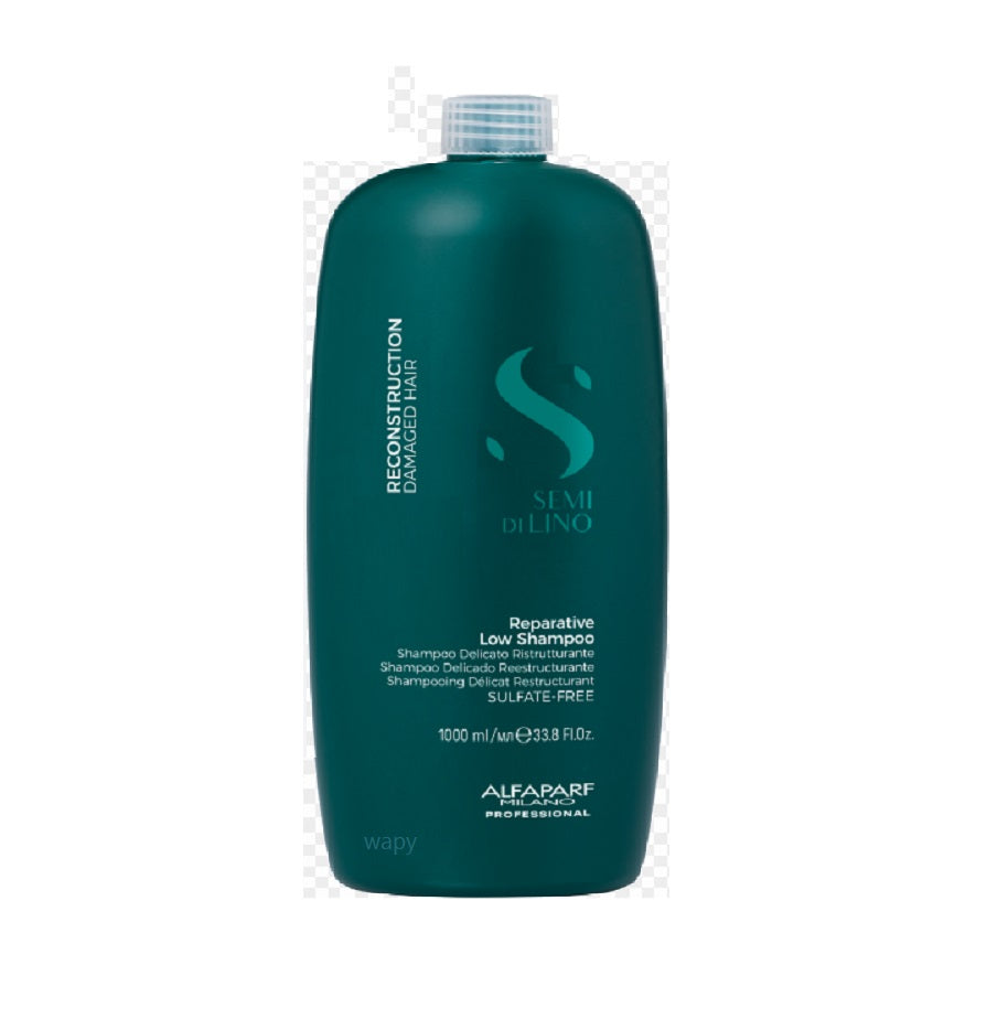 Alfaparf Milano Semi Di Lino Reconstruction Shampoo for Damaged Hair 1000ml