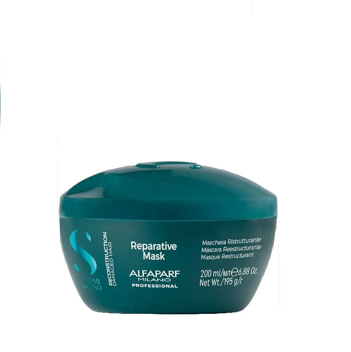 Alfaparf Milano Semi Di Lino Reconstruction Mask for Damaged Hair 200ml