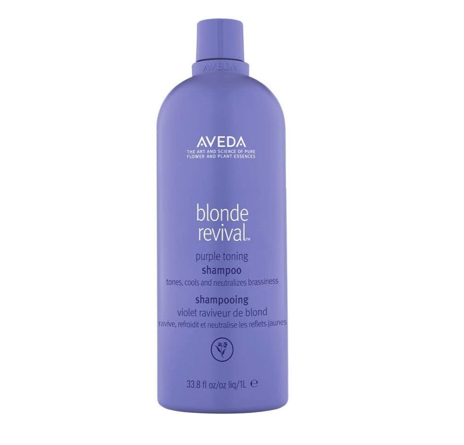 Aveda Blonde Revival Purple Shampooing bouteille 1000 ml